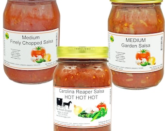 Amish Fresh Made Salsa 16 oz. Jar (2 Jars)