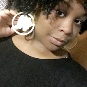 Wooden Africa Map Hoop Earrings