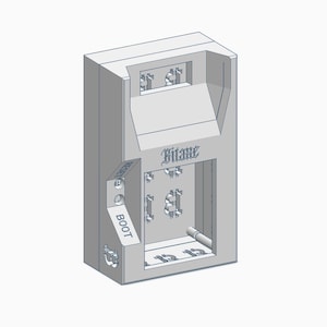May include: A light gray rectangular device with the word "Bitame" in stylized font. The device has cutouts and the word "BOOT" is printed vertically on the side. The device appears to be a 3D rendering.