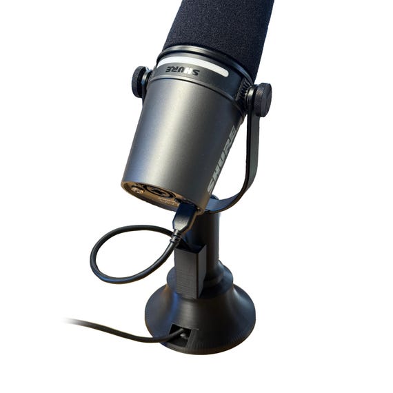 Shure MV7/MV7+ (plus) Microphone Desk Stand - Etsy