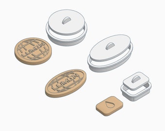 Lumon Industries Cookie Cutters (3D Models) - Cutters with Stamps from Severance