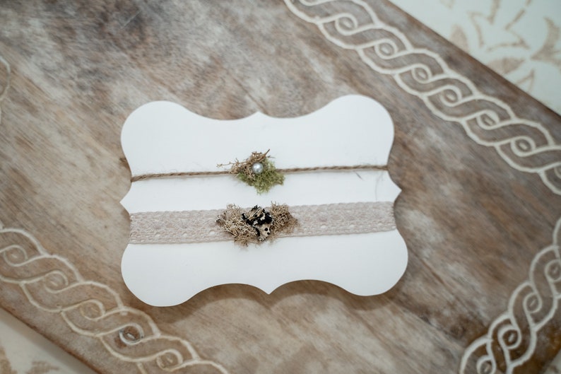 Newborn Headband Tieback Photography Props