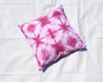 Pink tie dye pillow cover 20 x 20 inch size, Pink Pillowcase, Boho throw pillow cover, Decorative pillows