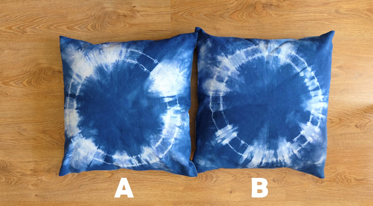 Indigo Blue Tie Dye Pillow Cover 20 Inch Size. Navy Blue Etsy
