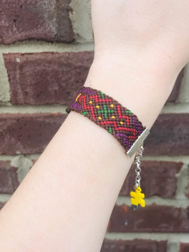 Fall colored Friendship Bracelet