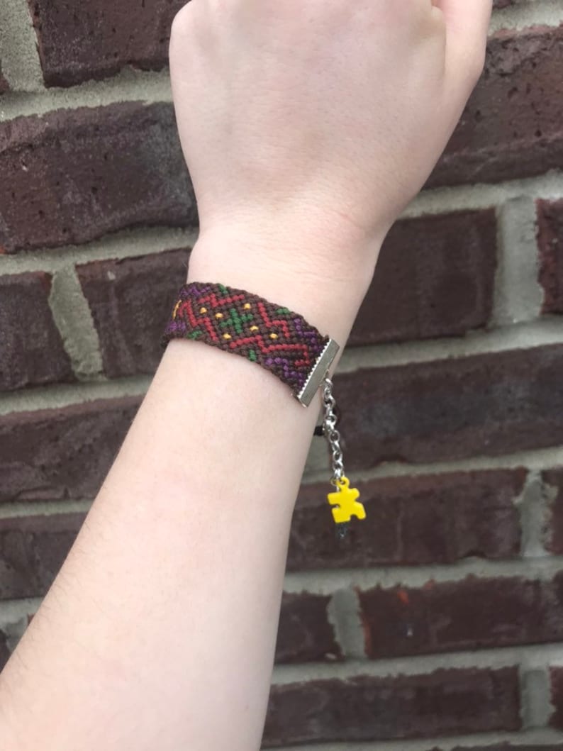 Fall colored Friendship Bracelet