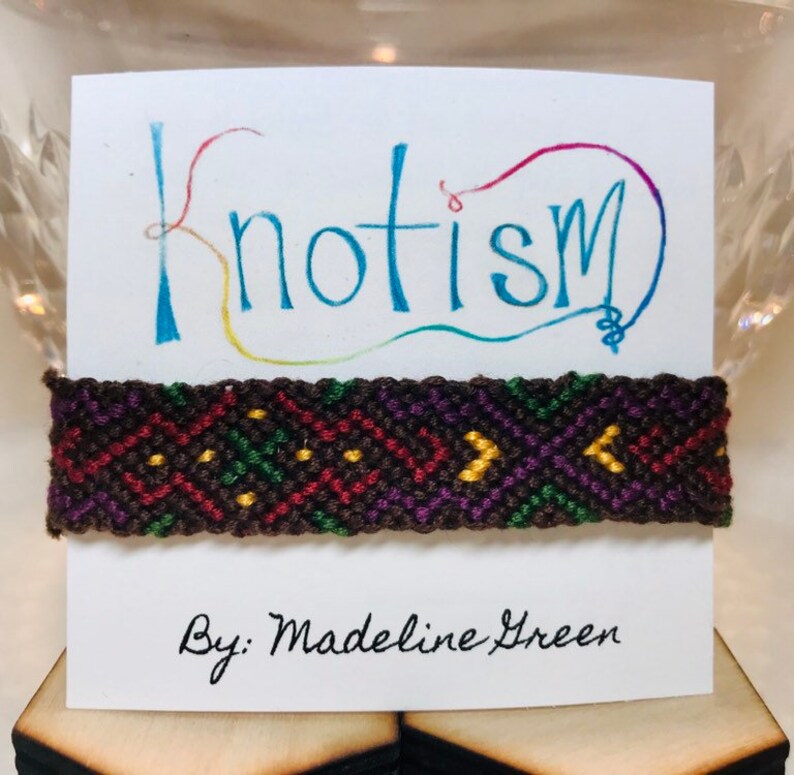 Fall colored Friendship Bracelet