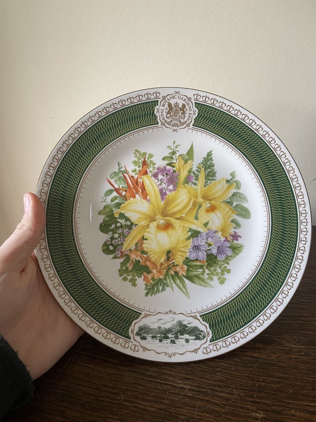 Spode Royal Botanic Gardens Kew Kew Flora Exotica Collectors Plate. - Etsy