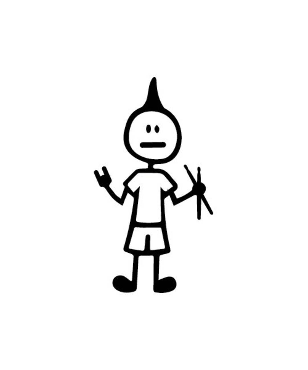 Decal - Son, Sticks, Mohawk - Etsy