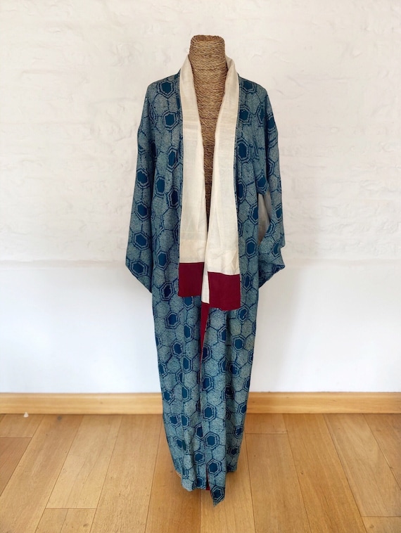 Shibori on Ice Kimono