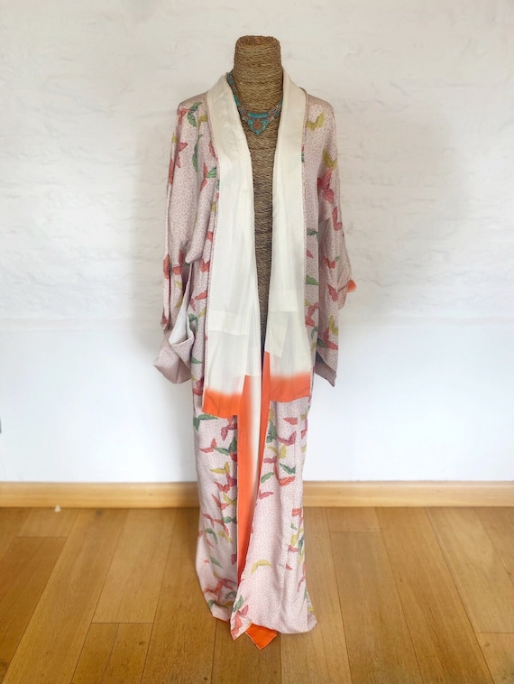 Fruit Pastel Butterflies Kimono