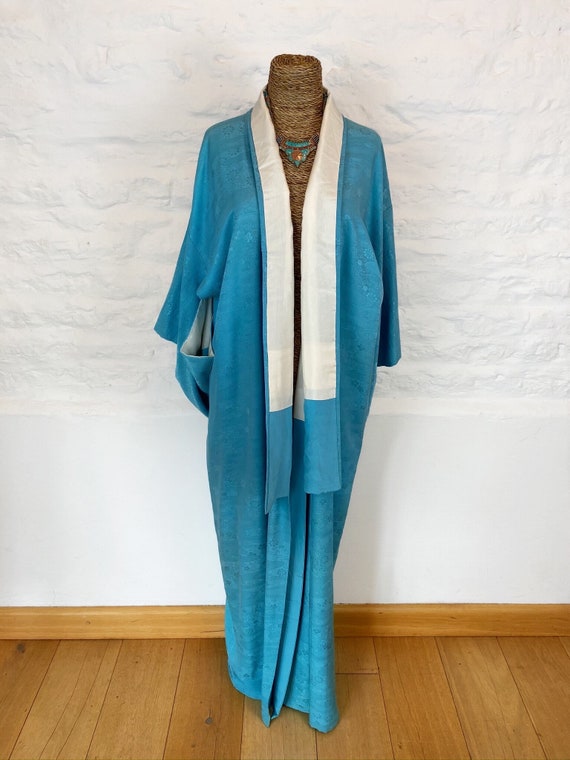 Sinatra's Blue Baby Kimono