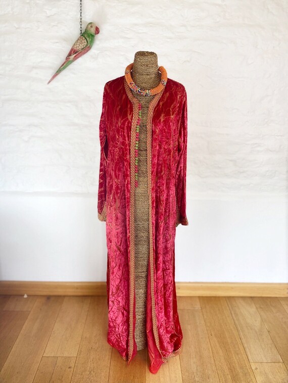 Fractured Cherry Pie Kaftan