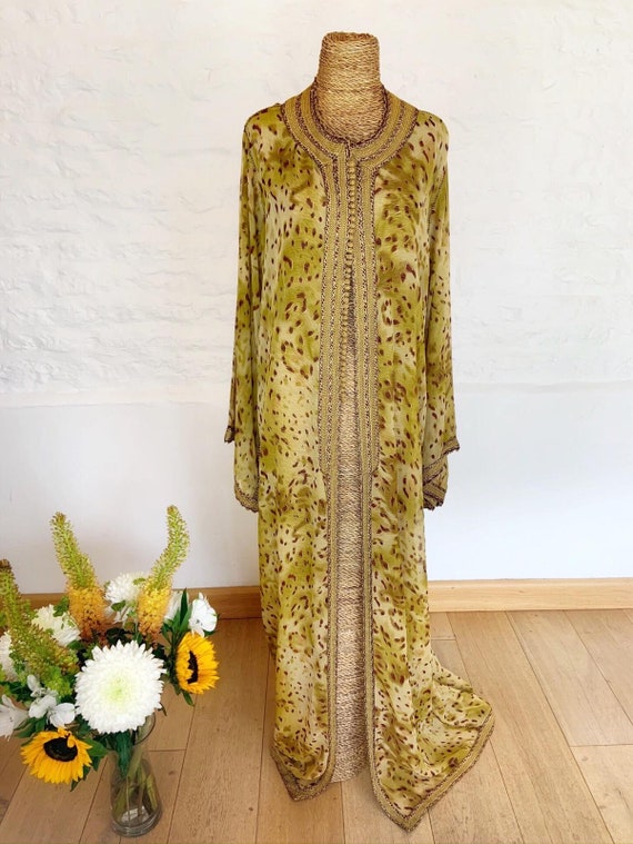 Leopard Print Kaftan