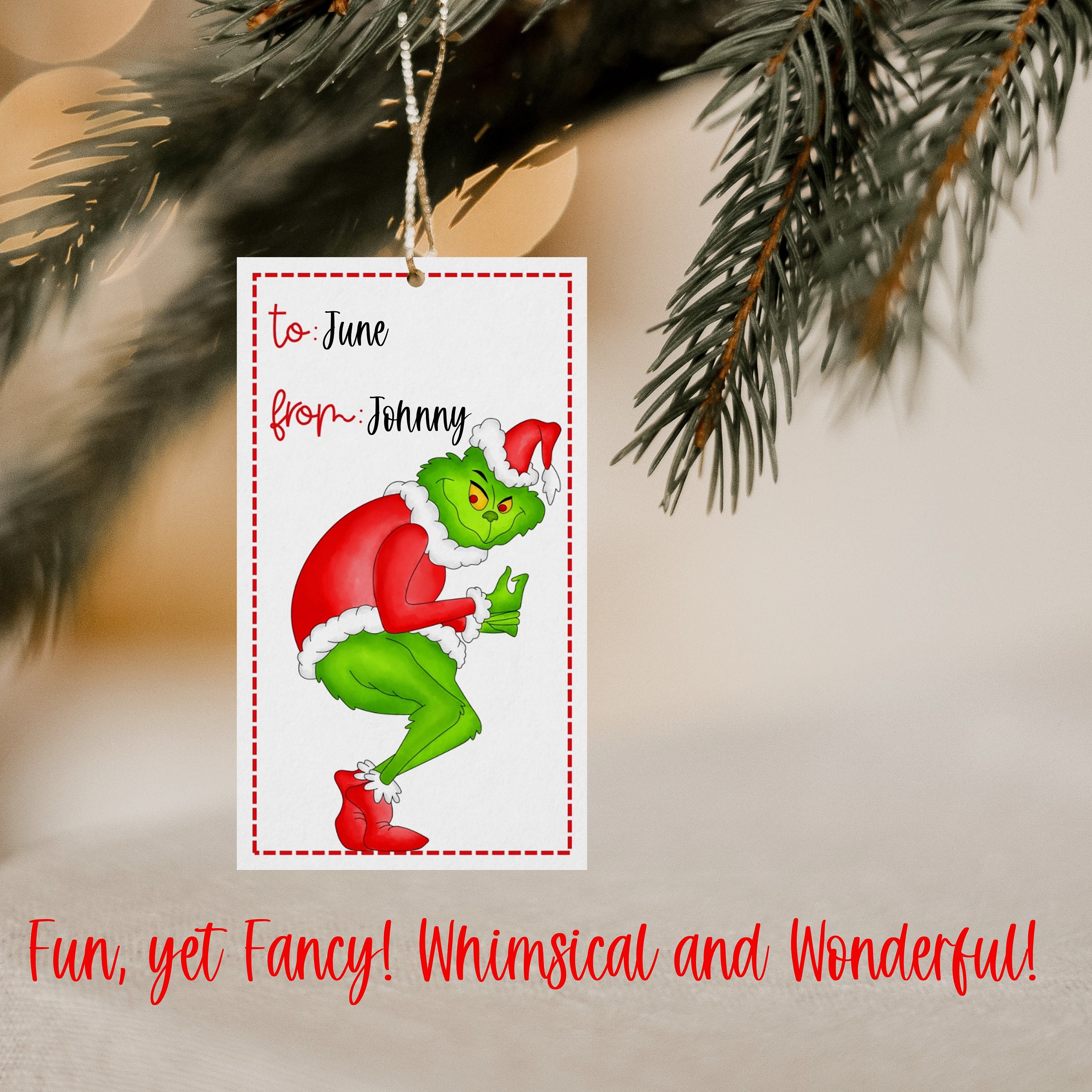 PRINTABLE Grinch Gift Tags Grinch Christmas Gift Tags 8 Etsy PRINTABLE Grinch Gift Tags Grinch Christmas Gift Tags 8 Etsy
