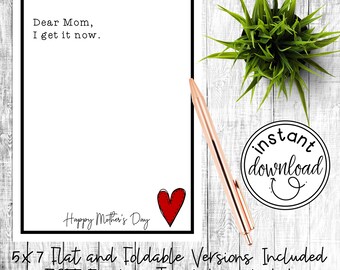 Mother's Day Card | Meaning Mother's Day | Mother’s Day Gift | Printable Mother’s Day Card | Mother’s Day Download
