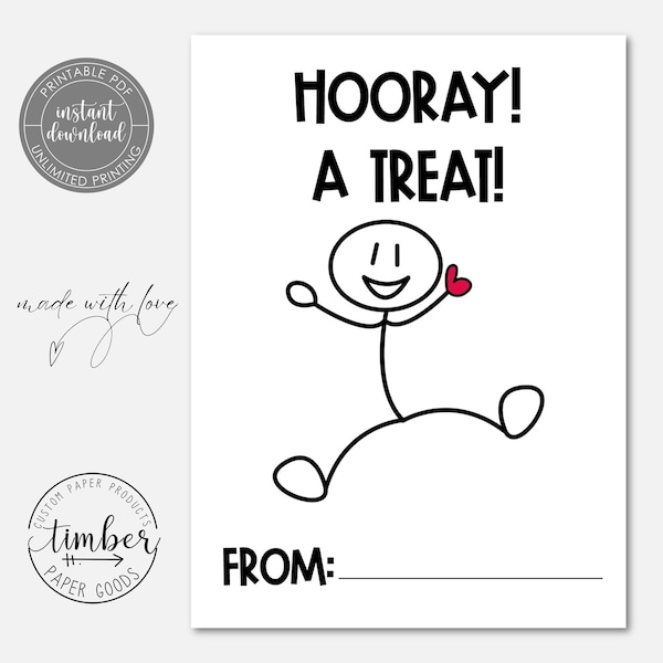 Funny Valentine | Funny Valentine's Day Card | Classroom Valentines | Coworker Valentine | School Valentine | Tween Valentine | Hooray!