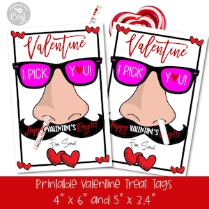 I Pick You-potlood, Pixie Stick Valentines, afdrukbaar, Funny Valentine, Class Valentine, Instant Download, Kids' Valentine. Corjl, pdf