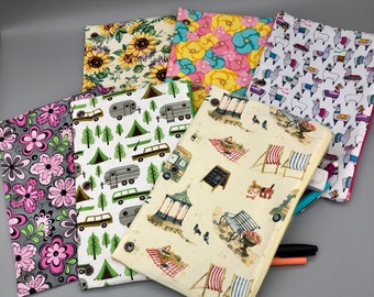 3 Ring Pencil Pouch Etsy