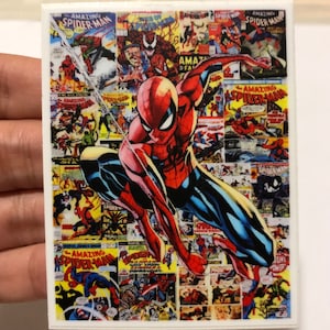 Spider-Man Comic collage Sticker 3”