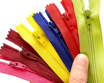 Cushion zips 35cm and 50cm Quality Nylon coil zippers
