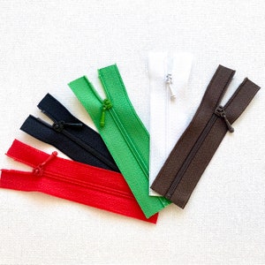 Mini Reißverschlüsse für Puppenkleidung Größe 0 Winziger 7 cm Reißverschluss Mini zip für BJD machen Puppenkleidung DIY nähen Ihre eigene Puppe