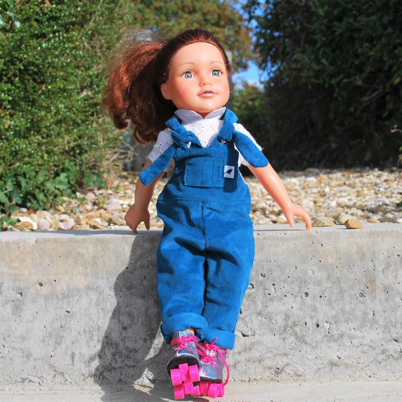 18 inch Doll overalls dolls romper pink berry custom BJD doll Etsy