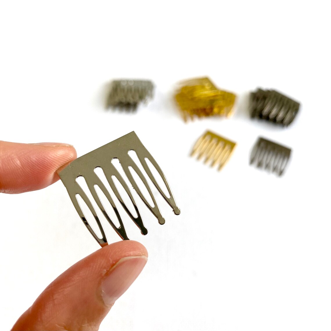 2pcs Mini Hair Comb 23mm Tiny Hair Slides UK Seller Doll Etsy