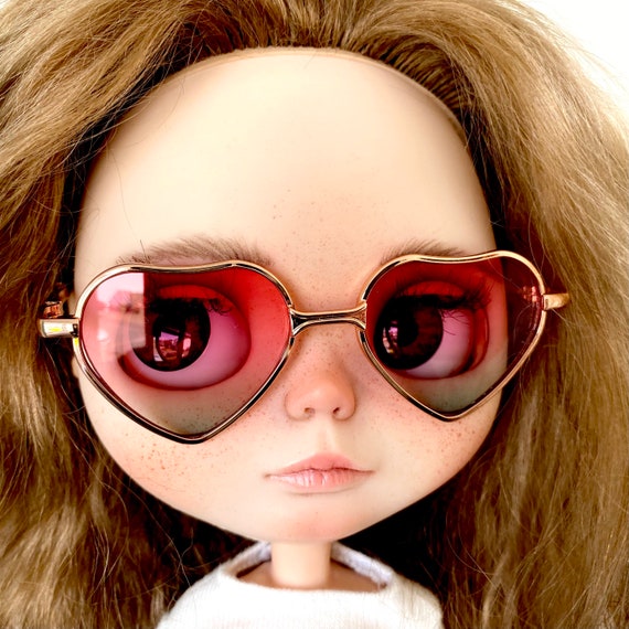 Kaufe Brillen-Zubehör, schöne Metall-Miniatur-Puppenbrille, Brillen,  Spielzeug, Brillen, Puppensonnenbrille