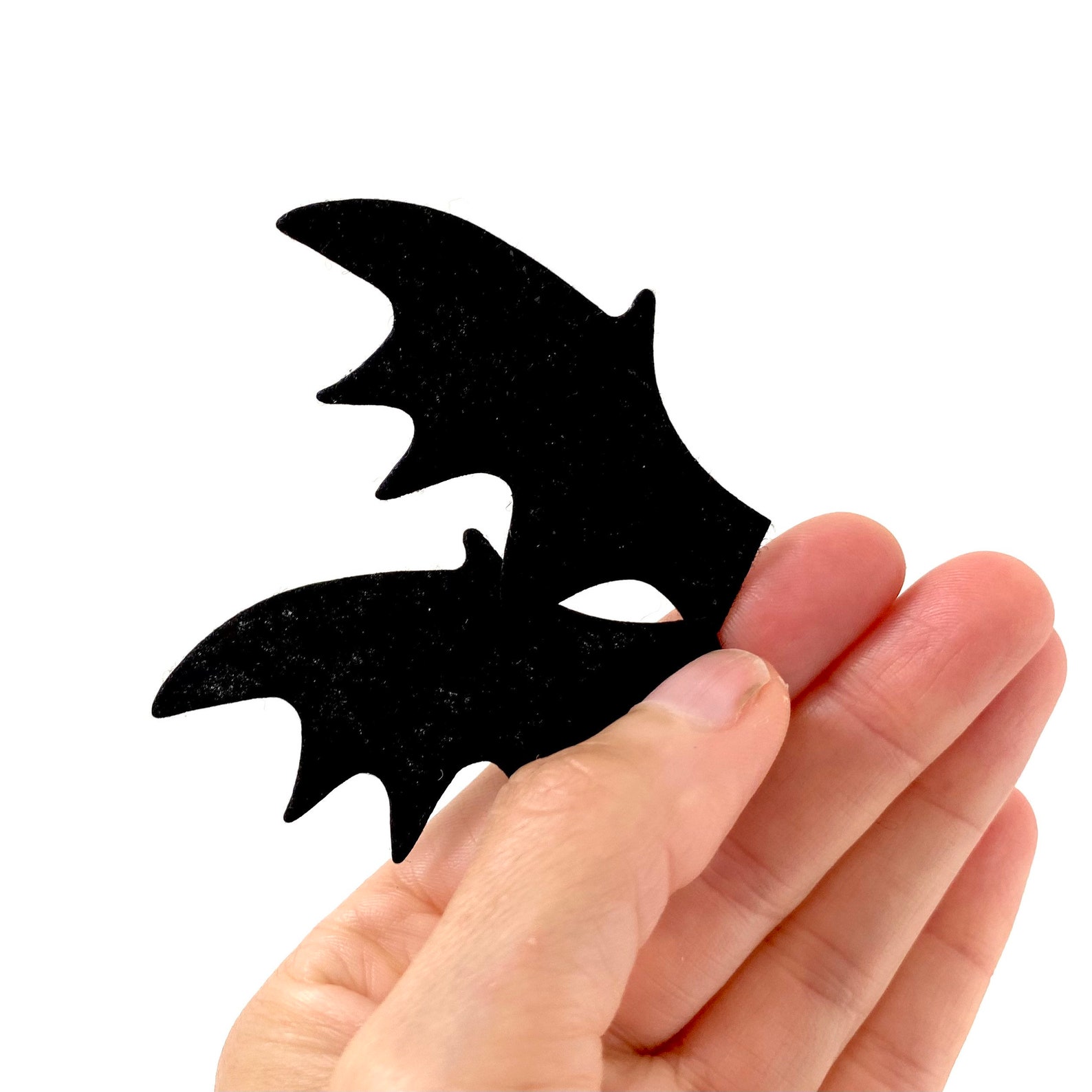Mini Bat wings fabric sew on patch UK Halloween Mini wings Etsy
