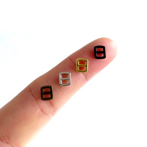 5 mm Klamry dla lalek Metalowe klamry do paska ubranek dla lalek Klamra do paska ubranek dla lalek