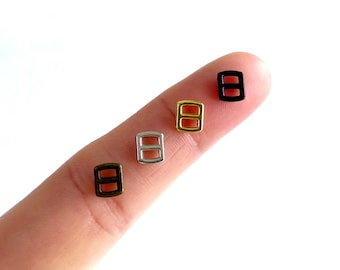 5mm Doll buckles Metal tri glide Doll clothes belt buckle doll clothes