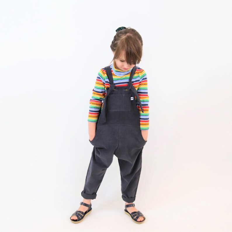 Brown Corduroy Dungarees Brown Overalls Jumpsuit Romper for Etsy