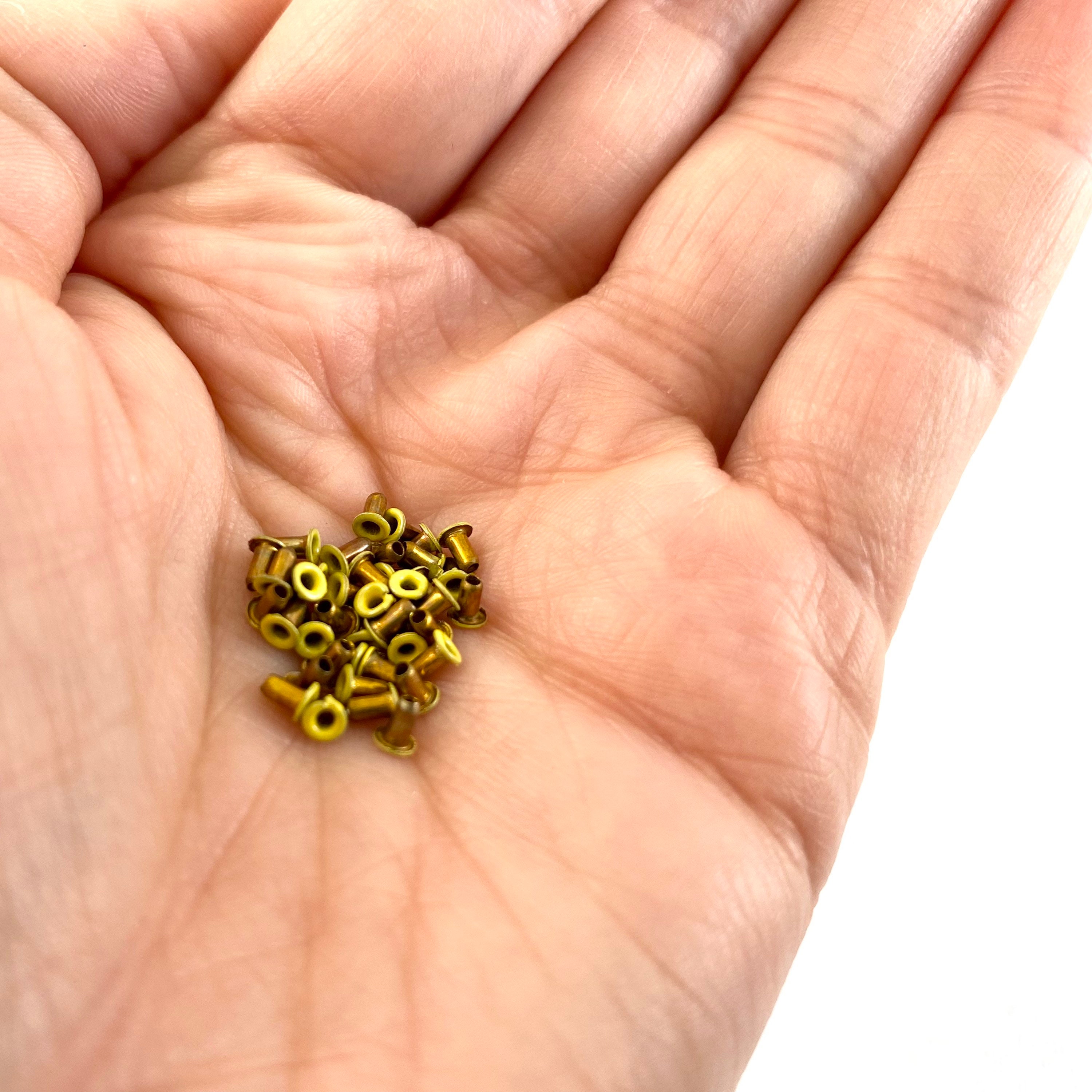 1mm Eyelets Super Tiny 7 Colour Options Smallest Ever Eyelet Etsy