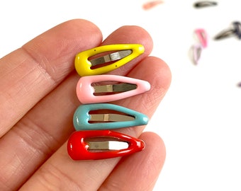 Doll hair clips tiny dolls hair clip 20mm Random colour BJD hair accessories