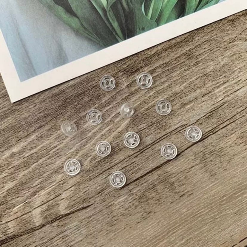 Clear Snap Buttons 4mm Super Tiny Snap Fastener Buttons UK - Etsy