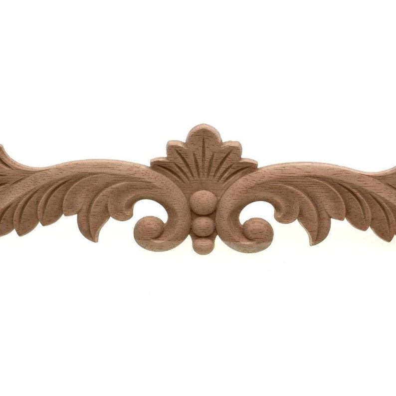 Wood Carved Decal Corner Applique Frame Wall Furniture Etsy