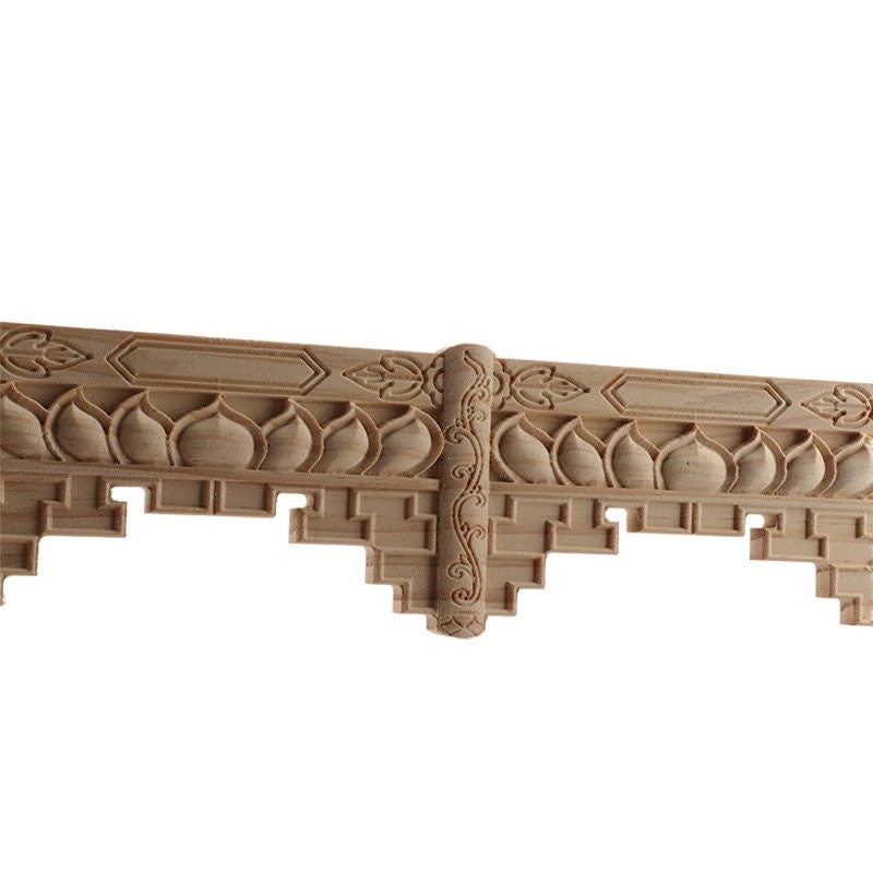 Wood Carved Applique Wood Molding Decoration Frame Corner Etsy Sweden