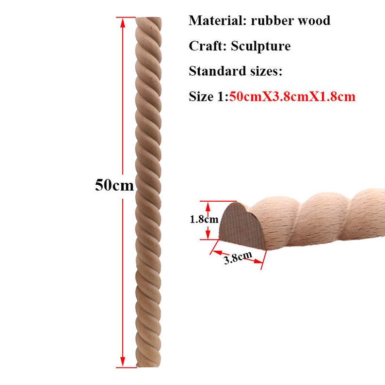 Wood Carved Applique Decal Frame Onlay Furniture Etsy