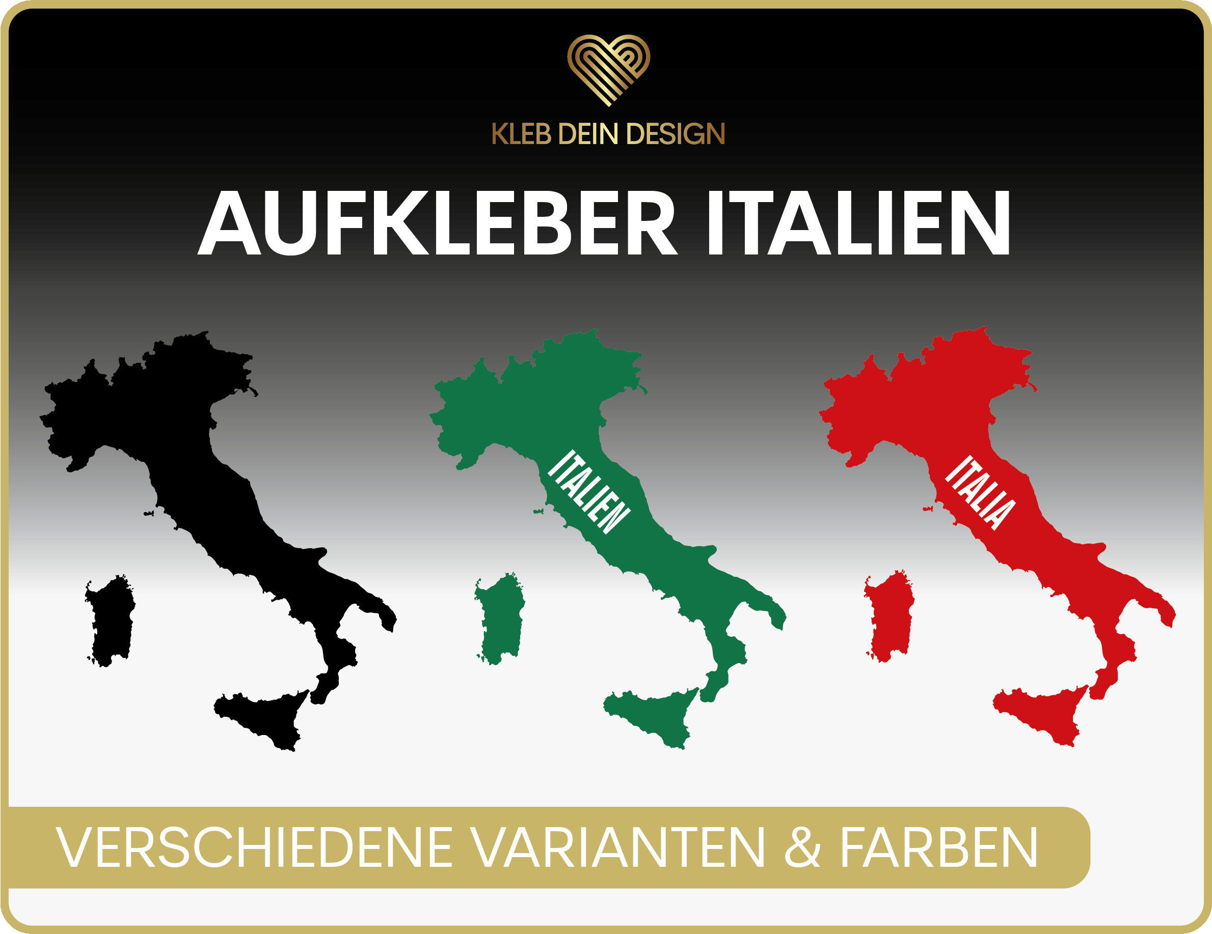 Kaufe Aluminium 3D Metall Italien Italienische Flagge Aufkleber Emblem  Abzeichen Aufkleber Auto Dekorieren