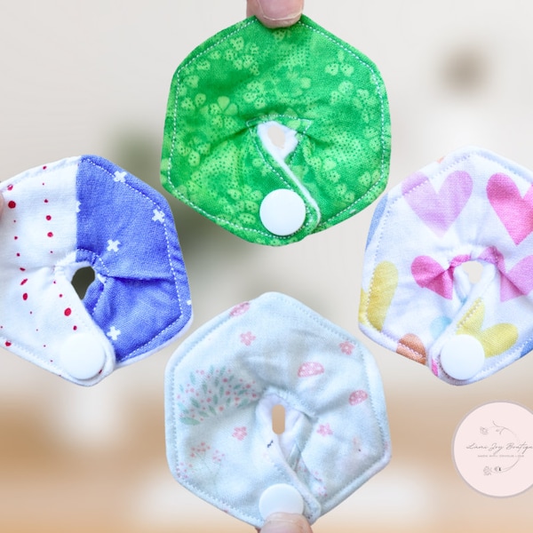 Holiday Pack Tubie Pads | Valentine's Day Gtube Pads | Easter G-Tube Covers | St Patrick's Day GJ Button Covers | 4th of July Stoma Pads