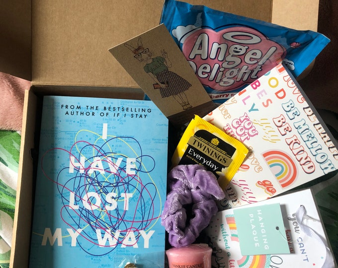 I Have Lost My Way Book Box care package treat box Etsy