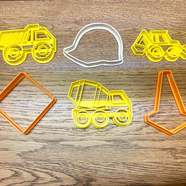 Construction Cookie Cutter Set