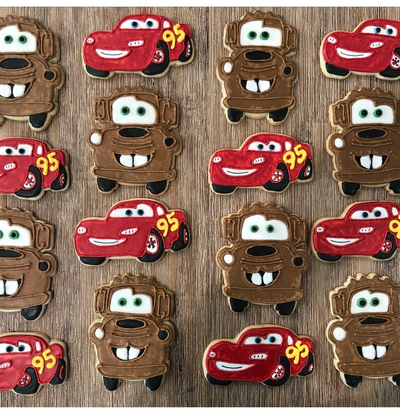 Cars Cookie Cutter Set / Cars the Movie / Lightning Mcqueen / - Etsy