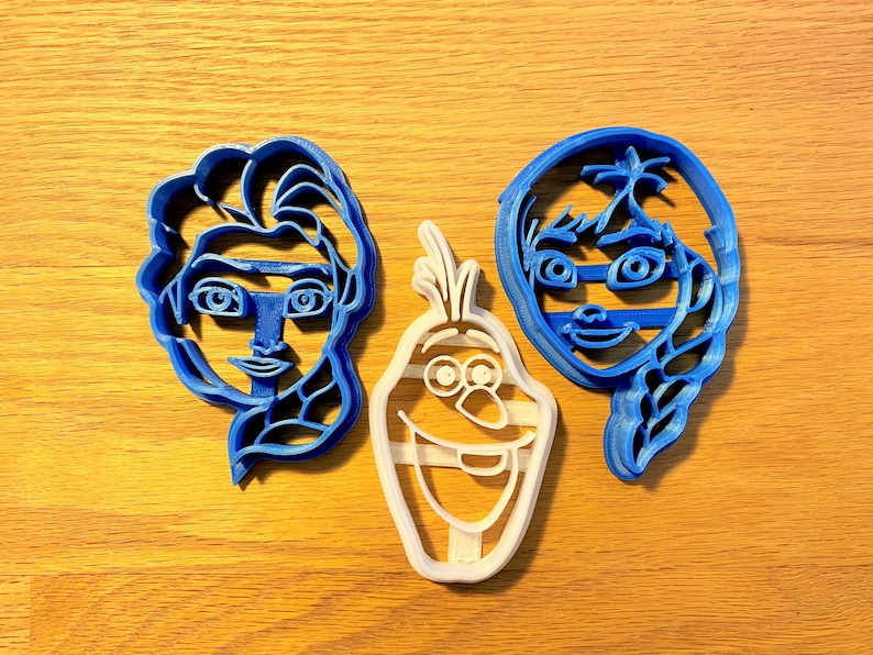 Frozen Cookie Cutter Set / Elsa Cookie Cutter / Anna Cookie Etsy