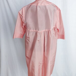 Vintage 60s 70s Pink House Jacket // Swing Coat image 3