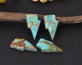 12x22mm Birth Months Kingman Turquoise Bolt Cut Calibrated Gemstone for Jewelry Making, Customized Thunder Gemstone for Beautiful Jewelry.
