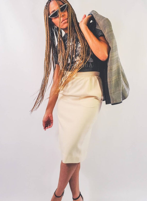 Vintage Valentino Pencil Skirt