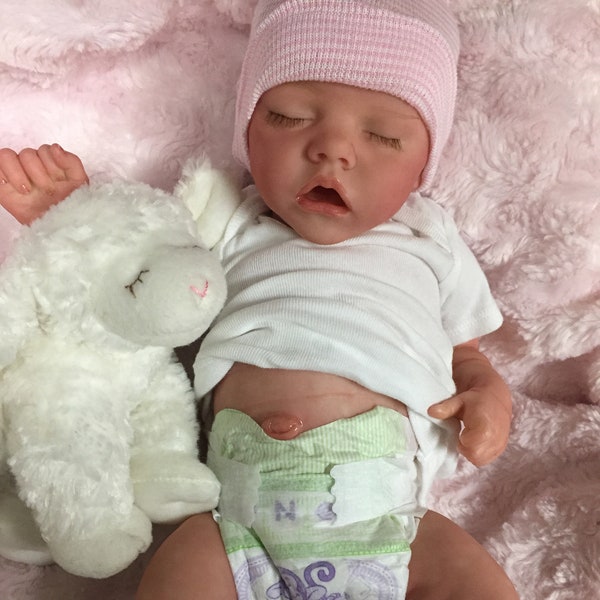 Twin A by Bonnie Brown, reborn baby doll