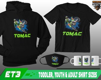 Original ELI TOMAC Supercross racer jersey shirt
